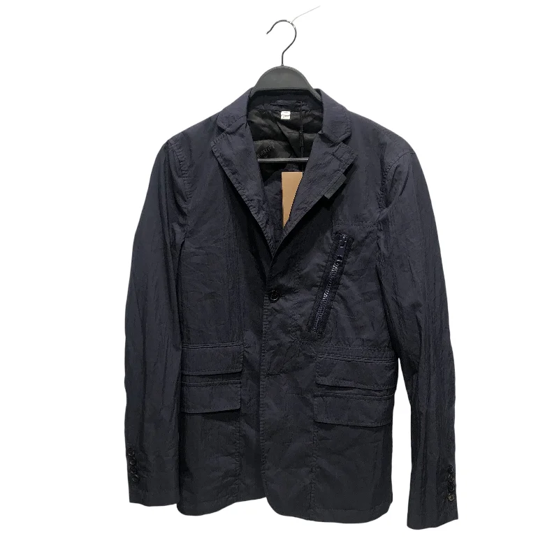 BURBERRY LONDON/Jacket/46/NVY/crinkled utility jacket