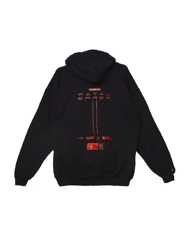 Blank State Men's Fatal Error Hoodie in Black