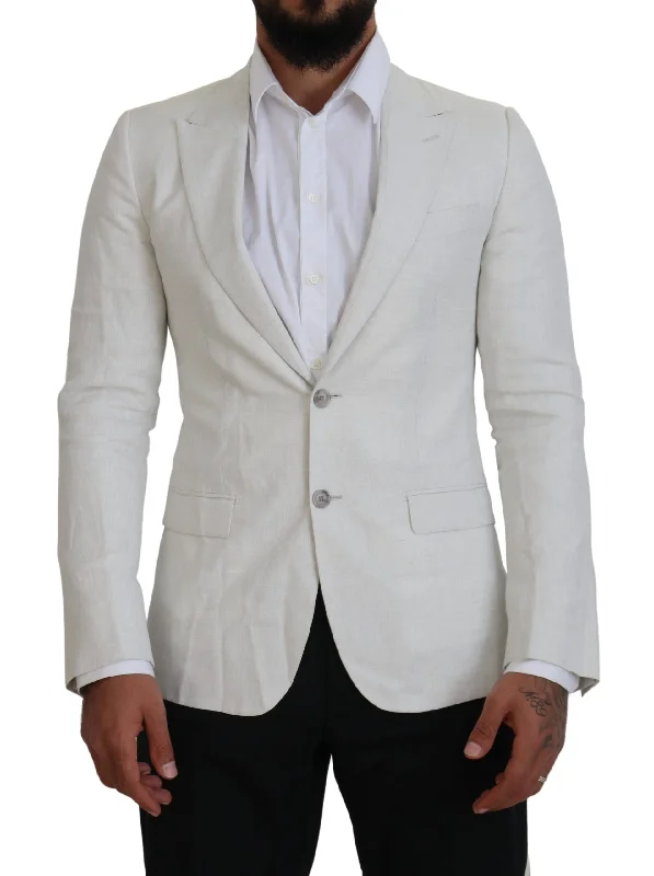 Dolce & Gabbana Elegant  Sicilia Single Breasted Men's Blazer