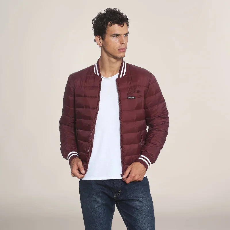 Men's Varsity Puffer Jacket