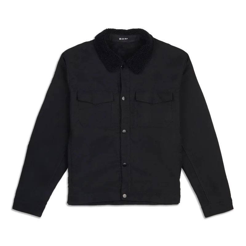 Sueded Utility Jacket - Resale