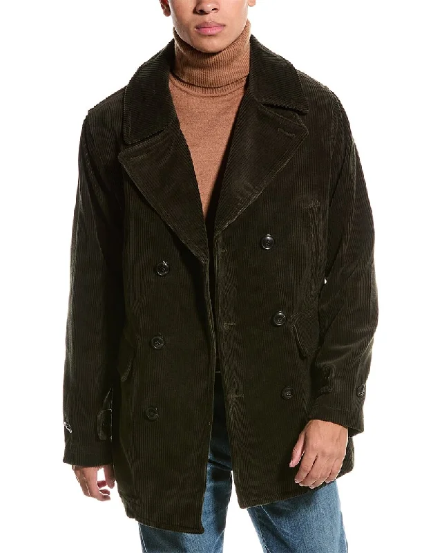 Todd Snyder Corduroy Peacoat