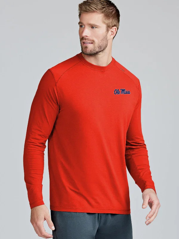 Carrollton Long Sleeve Fitness T-Shirt - Ole Miss