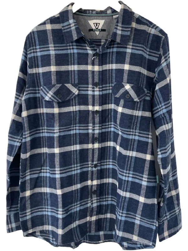 Central Coast Flannel In Nightshade