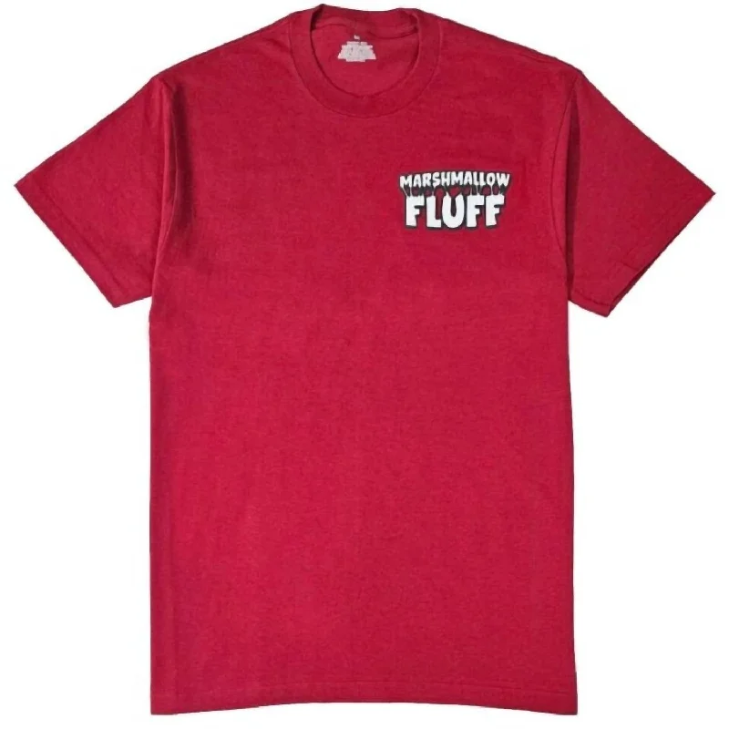 Men's Marshmallow Fluff Tee In Red