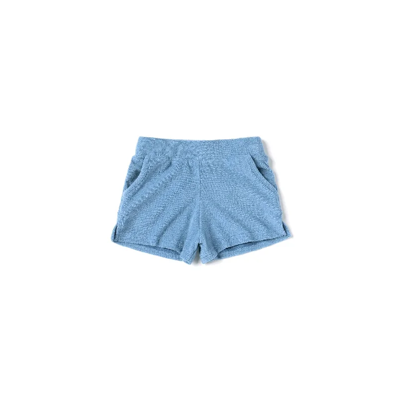 Kids Running Shorts in Terry