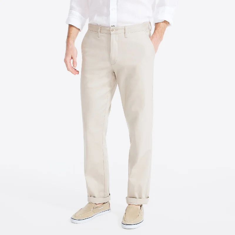 Nautica Mens Classic Fit Wrinkle-Resistant Deck Pant