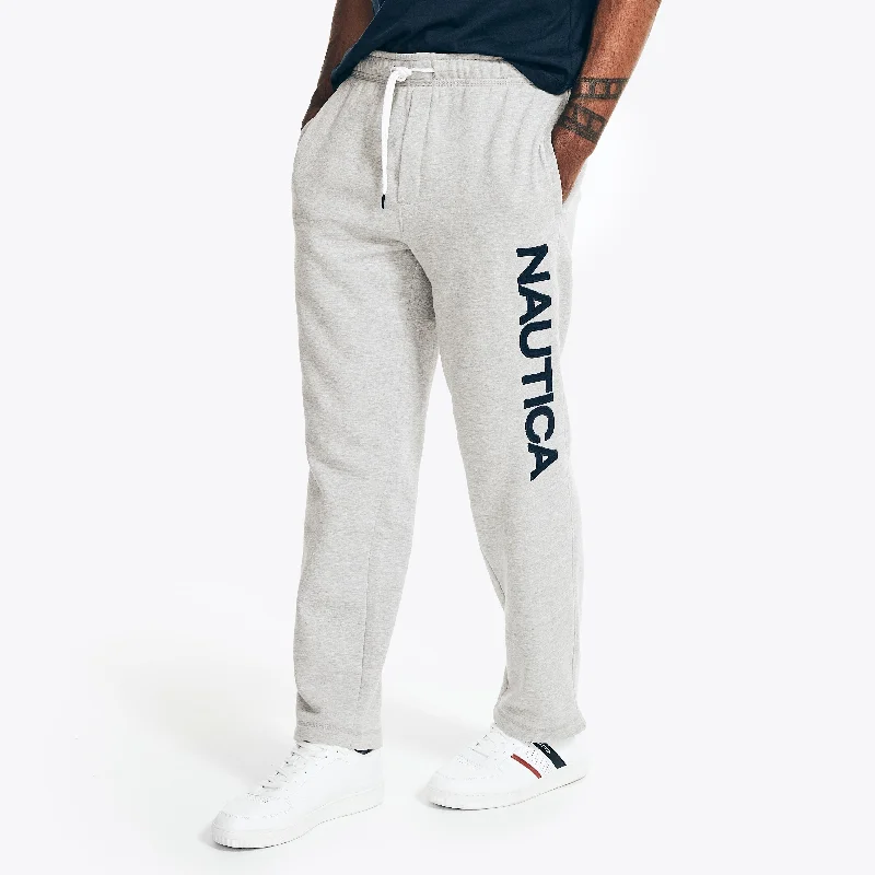 Nautica Mens Logo Fleece Sweatpant